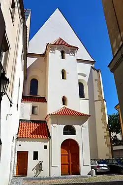 Průčelí kostela svaté Anny po rekonstrukci (2016)