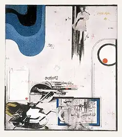 Lehkost (1969), bar. lept, akvatinta, fotogravura