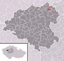 Přerubenice na mapě