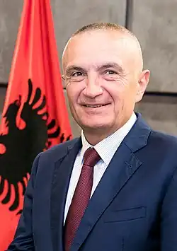 Ilir Meta (17. července 2018)