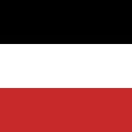Vlajka hornovoltského prezidenta (1959–1984) Poměr stran: 1:1