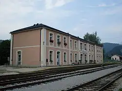 Železniční stanice v Prevalje