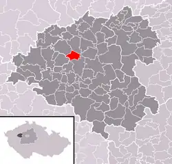 Přílepy na mapě