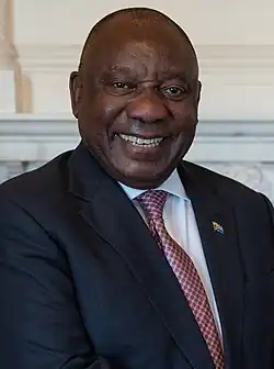 Cyril Ramaphosa roku 2022