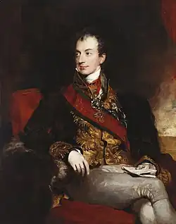 Klemens Metternich, 1. verze: 1815