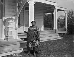 Princess Anaziene, granddaughter of Tupou I, 1884
