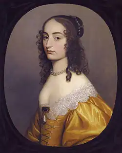Portrét Luisy Hollandiny od jejího učitele Gerrita van Honthorst, 1642