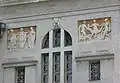 Detail fasády