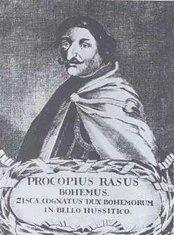 Prokop Holý v podání umělce ze 17. století