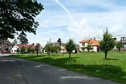 Náves v Proseči-Obořišti
