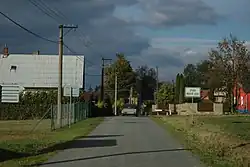 okraj vesnice