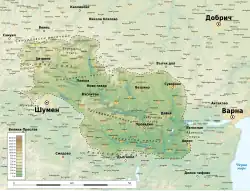 Mapa povodí