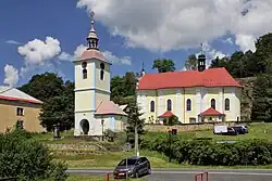Horní Prysk, kostel sv. Petra a Pavla