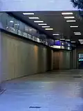 Podchod k jednotlivým nástupištím