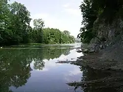 Řeka u města Chadyžensk