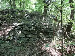 bývalé terasy vinice