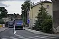 Hlavní silnice s kamiony