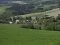 celkový pohled ze silnice Kopanina-Klíčnov
