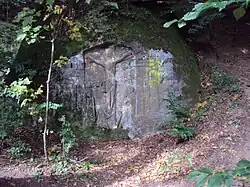 Relief Ukřižování u Pustého kostela 2