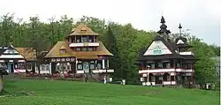 Budovy na Pustevnách