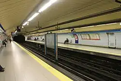 Nástupiště linky 1