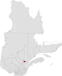 Saguenay na mapě