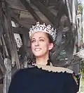 Královna Carolyn po korunovaci v roce 2011