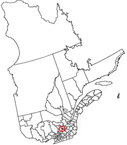 Trois-Rivières na mapě