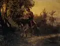 Zvědavý posel (1857)
