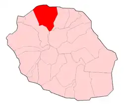 Saint-Denis na mapě