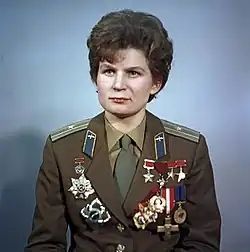Valentina Těreškovová 1. ledna 1969