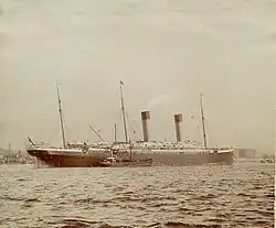RMS Oceanic v New Yorku 6. 6. 1907, 14:00