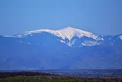Silueta hory