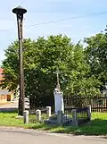 Zvonice s křížem