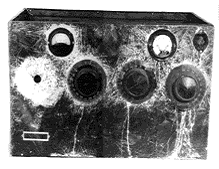 Čelní panel radiostanice třídy Sparta I[15]