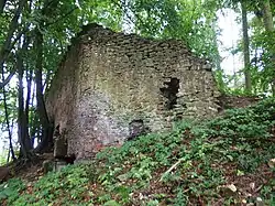 Severní konec štítové zdi