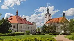 Renesanční radnice a kostel svaté Máří Magdaleny