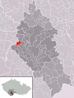 Radošovice na mapě