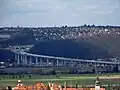 Západní část Radotínského mostu
