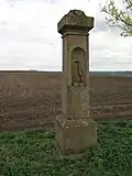 Radovesice, rozcestník svatého Jana Nepomuckého.jpg