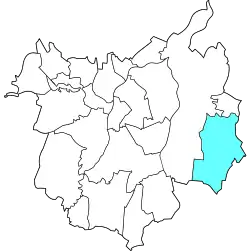 Radvanice a Bartovice na mapě