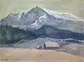 Raimund Wolf Pod horami (pastel)
