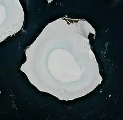 Ostrov ze satelitu Sentinel 2 (2020)