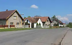 Náves v Oldřeticích