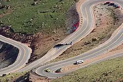 Randy Schranz během závodu Pikes Peak International Hill Climb v roce 2007