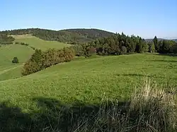 Rašovské sedlo s Javorníkem (685 m)