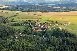 letecký pohled