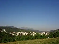 Město Ravne na Koroškem nazývané "srdce slovinských Korutan"