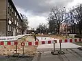 Rekonstrukce trati, duben 2021