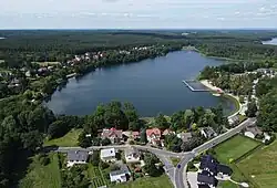 Jezero Reczynek u Ośna Lubuskieho